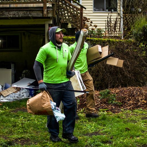 CONSTRUCTION DEBRIS REMOVAL Trash Transporter